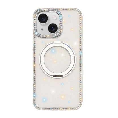 Diamond IMD 360 Rotation Magnetic Metal Holder Phone Case, For iPhone 15, For iPhone 14, For iPhone 14 Pro, For iPhone 14 Pro Max, For iPhone 13 Pro Max, For iPhone 13 Pro, For iPhone 13