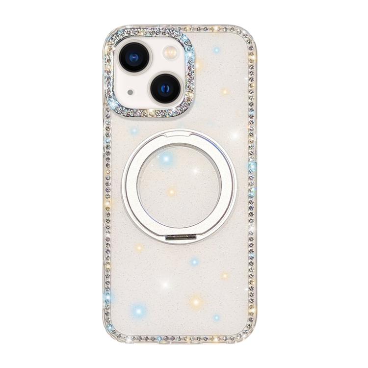 Diamond IMD 360 Rotation Magnetic Metal Holder Phone Case, For iPhone 15, For iPhone 14, For iPhone 14 Pro, For iPhone 14 Pro Max, For iPhone 13 Pro Max, For iPhone 13 Pro, For iPhone 13