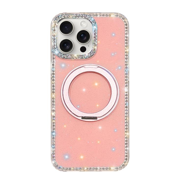 Diamond IMD 360 Rotation Magnetic Metal Holder Phone Case, For iPhone 15, For iPhone 14, For iPhone 14 Pro, For iPhone 14 Pro Max, For iPhone 13 Pro Max, For iPhone 13 Pro, For iPhone 13