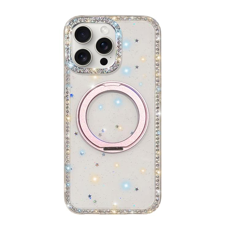 Diamond IMD 360 Rotation Magnetic Metal Holder Phone Case, For iPhone 15, For iPhone 14, For iPhone 14 Pro, For iPhone 14 Pro Max, For iPhone 13 Pro Max, For iPhone 13 Pro, For iPhone 13