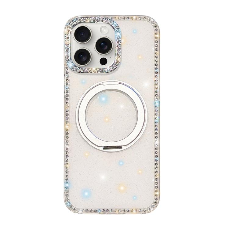 Diamond IMD 360 Rotation Magnetic Metal Holder Phone Case, For iPhone 15, For iPhone 14, For iPhone 14 Pro, For iPhone 14 Pro Max, For iPhone 13 Pro Max, For iPhone 13 Pro, For iPhone 13
