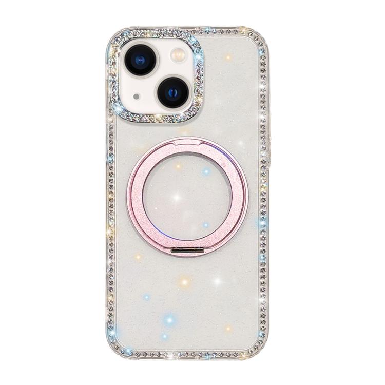 Diamond IMD 360 Rotation Magnetic Metal Holder Phone Case, For iPhone 15, For iPhone 14, For iPhone 14 Pro, For iPhone 14 Pro Max, For iPhone 13 Pro Max, For iPhone 13 Pro, For iPhone 13