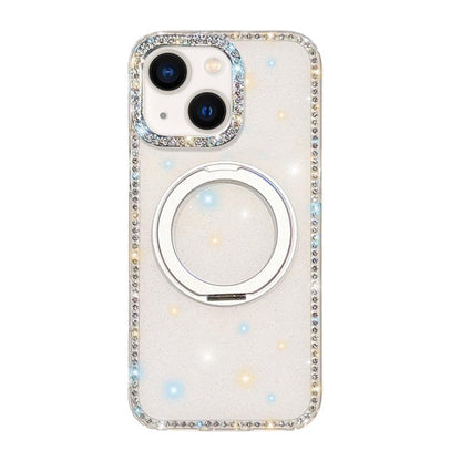 Diamond IMD 360 Rotation Magnetic Metal Holder Phone Case, For iPhone 15, For iPhone 14, For iPhone 14 Pro, For iPhone 14 Pro Max, For iPhone 13 Pro Max, For iPhone 13 Pro, For iPhone 13