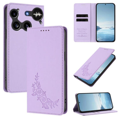 Peony Embossed Magnetic RFID Vegan Leather Phone Case, For Nothing Phone 4a Pro, For Nothing Phone 4a, For Nothing Phone 3a Lite, For Nothing Phone 3, For Nothing CMF Phone 2 Pro, For Nothing Phone 3a, For Nothing Phone 3a Pro, For Nothing CMF Phone 1 ...