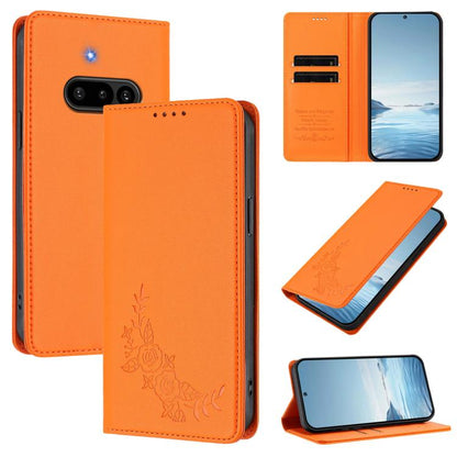 Peony Embossed Magnetic RFID Vegan Leather Phone Case, For Nothing Phone 4a Pro, For Nothing Phone 4a, For Nothing Phone 3a Lite, For Nothing Phone 3, For Nothing CMF Phone 2 Pro, For Nothing Phone 3a, For Nothing Phone 3a Pro, For Nothing CMF Phone 1 ...
