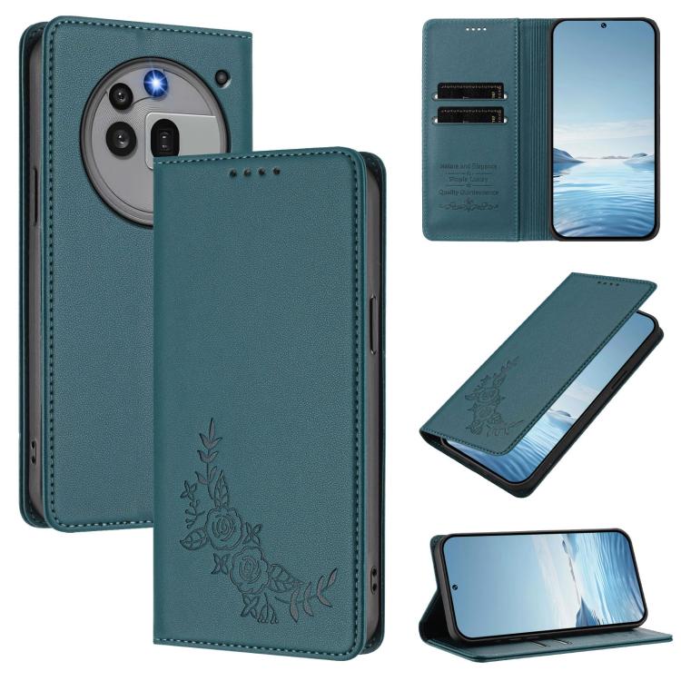 Peony Embossed Magnetic RFID Vegan Leather Phone Case, For Nothing Phone 4a Pro, For Nothing Phone 4a, For Nothing Phone 3a Lite, For Nothing Phone 3, For Nothing CMF Phone 2 Pro, For Nothing Phone 3a, For Nothing Phone 3a Pro, For Nothing CMF Phone 1 ...