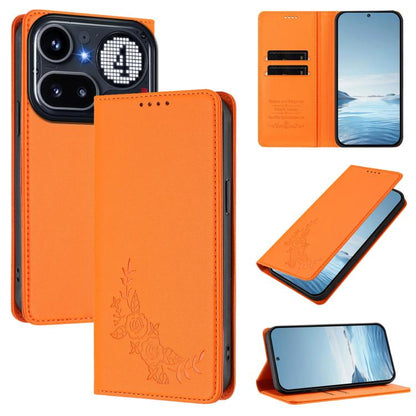 Peony Embossed Magnetic RFID Vegan Leather Phone Case, For Nothing Phone 4a Pro, For Nothing Phone 4a, For Nothing Phone 3a Lite, For Nothing Phone 3, For Nothing CMF Phone 2 Pro, For Nothing Phone 3a, For Nothing Phone 3a Pro, For Nothing CMF Phone 1 ...