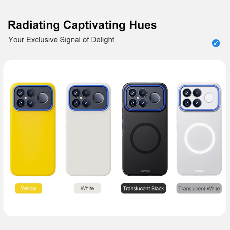 Blues Series Skin Feel Magnetic PC Phone Case, For Redmi K90, For Redmi K90 Pro Max