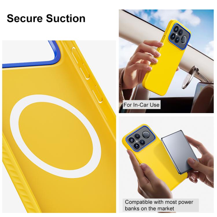 Blues Series Skin Feel Magnetic PC Phone Case, For Redmi K90, For Redmi K90 Pro Max