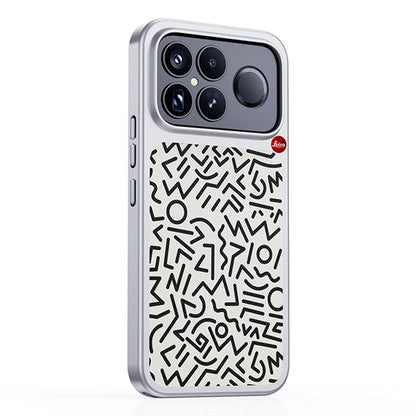 Flower World Series Leather Magnetic TPU Phone Case, For Redmi K90, For Redmi K90 Pro Max