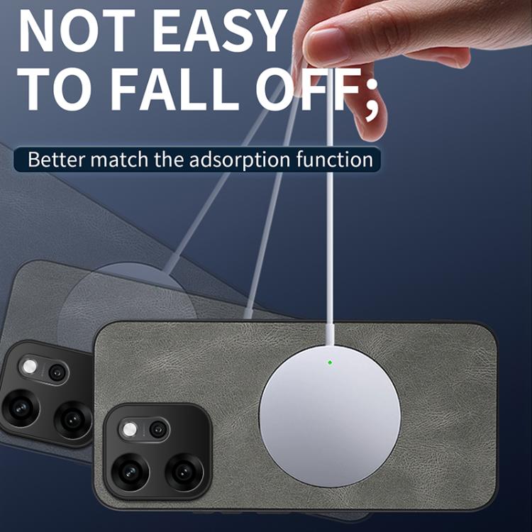 WANLONFENG Nappa Texture Magnetic Phone Case with 2pcs Screen Films, For OPPO Reno15 Pro Max 5G Global, For OPPO Reno15 Pro 5G Global, For OPPO Reno15 5G Global, For OPPO Find X9 5G, For OPPO Find X9 Pro 5G