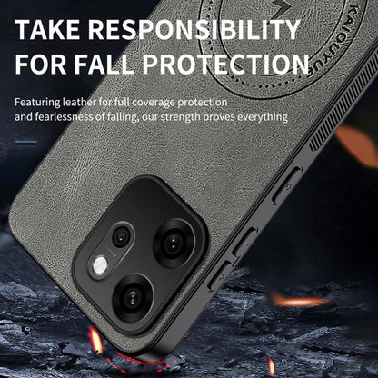 WANLONFENG Nappa Texture Magnetic Phone Case with 2pcs Screen Films, For OPPO Reno15 Pro Max 5G Global, For OPPO Reno15 Pro 5G Global, For OPPO Reno15 5G Global, For OPPO Find X9 5G, For OPPO Find X9 Pro 5G