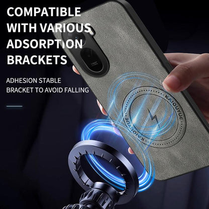 WANLONFENG Nappa Texture Magnetic Phone Case with 2pcs Screen Films, For Redmi A7 Pro 171mm / Poco C85x 5G, For Redmi Turbo 5 Max / Poco X8 Pro Max, For Redmi Turbo 5 5G / Poco X8 Pro 5G, For Redmi Note 15 Pro+ 5G Global 163.3mm                        ...
