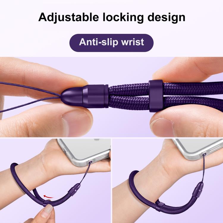 Bullet-Style Self-Locking Phone Wrist Lanyard