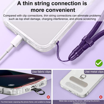 Bullet-Style Self-Locking Phone Wrist Lanyard