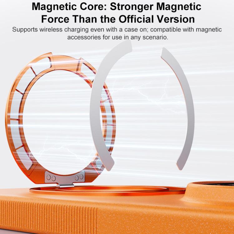 Boundless Series Rock Sand Magnetic Phone Case with 360 Degree Rotating Alloy Stand, For Redmi K90, For Redmi K90 Pro Max