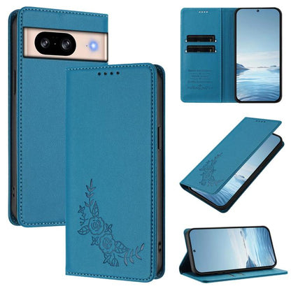Peony Embossed Magnetic RFID Vegan Leather Phone Case, For Google Pixel 11 Pro XL, For Google Pixel 11 Pro / 11, For Google Pixel 10a, For Google Pixel 10 Pro XL / 9 Pro XL, For Google Pixel 10 / 10 Pro / 9 / 9 Pro, For Google Pixel 9a                 ...