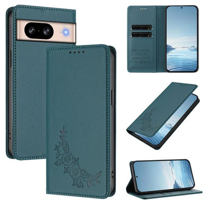 Peony Embossed Magnetic RFID Vegan Leather Phone Case, For Google Pixel 11 Pro XL, For Google Pixel 11 Pro / 11, For Google Pixel 10a, For Google Pixel 10 Pro XL / 9 Pro XL, For Google Pixel 10 / 10 Pro / 9 / 9 Pro, For Google Pixel 9a                 ...