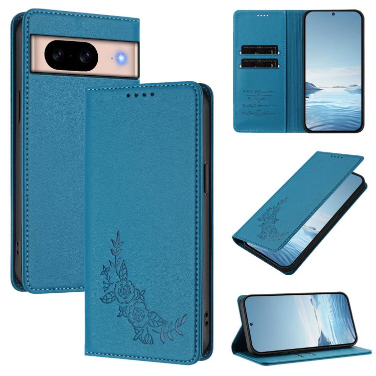 Peony Embossed Magnetic RFID Vegan Leather Phone Case, For Google Pixel 11 Pro XL, For Google Pixel 11 Pro / 11, For Google Pixel 10a, For Google Pixel 10 Pro XL / 9 Pro XL, For Google Pixel 10 / 10 Pro / 9 / 9 Pro, For Google Pixel 9a                 ...