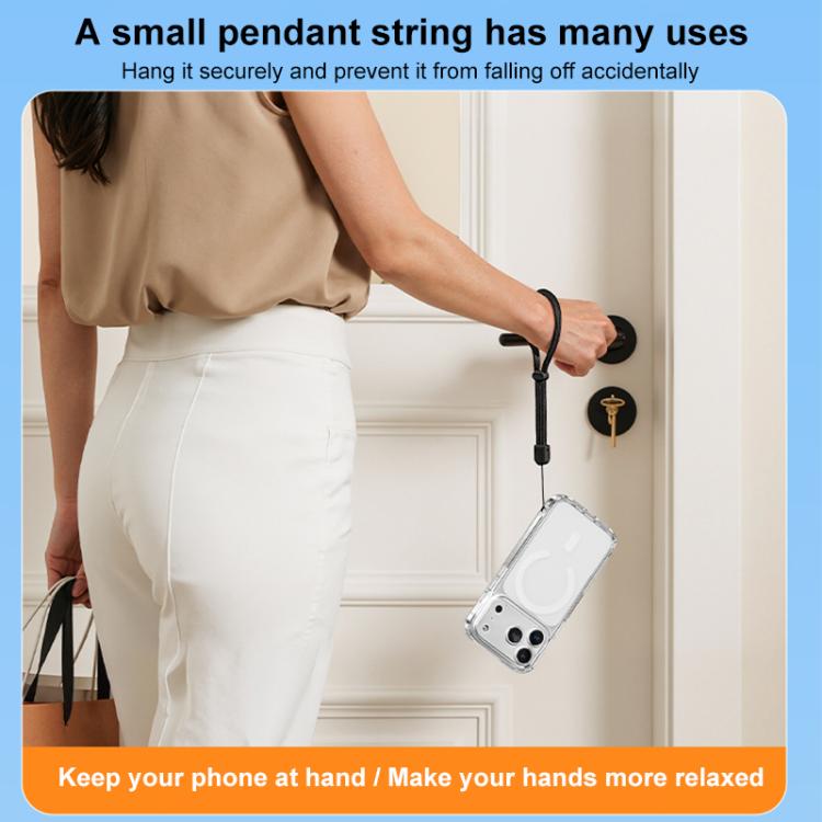Mini Shield-Style Self-Locking Adjustable Phone Wrist Lanyard