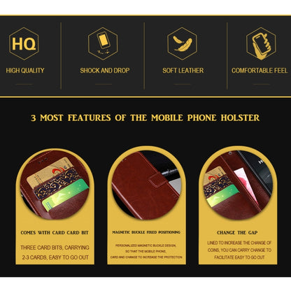 idewei Crazy Horse Texture Horizontal Flip Leather Case with Holder & Card Slots & Wallet, For ASUS Zenfone 7 Pro ZS671KS, For ASUS Zenfone 7 ZS670KS, For Blackview BV5500, For Blackview BV6300 Pro, For Blackview BV6900, For Blackview BV9900 Pro       ...