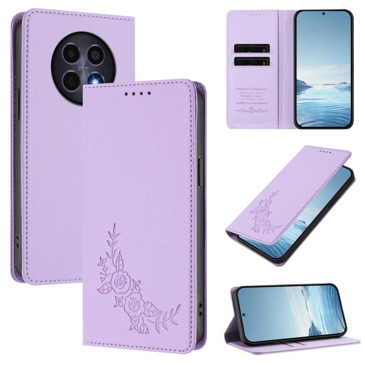 Peony Embossed Magnetic RFID Vegan Leather Phone Case, For Realme 13 5G / 12 5G / 12x / 12x India, For Realme 13+, For Realme 13 4G / 12 4G / 12+ / Narzo 70 / P1, For Realme 13 Pro / 13 Pro+, For Realme GT 6 / GT 6T, For Realme C67 4G / 12 Lite        ...