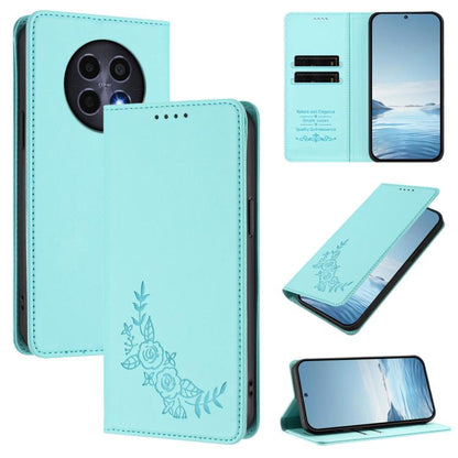Peony Embossed Magnetic RFID Vegan Leather Phone Case, For Realme 13 5G / 12 5G / 12x / 12x India, For Realme 13+, For Realme 13 4G / 12 4G / 12+ / Narzo 70 / P1, For Realme 13 Pro / 13 Pro+, For Realme GT 6 / GT 6T, For Realme C67 4G / 12 Lite        ...