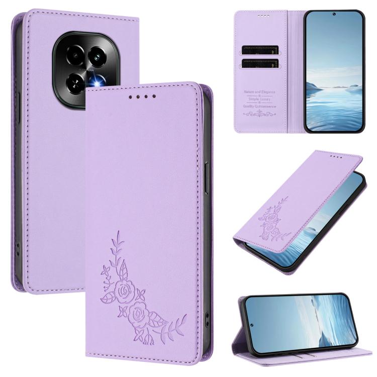 Peony Embossed Magnetic RFID Vegan Leather Phone Case, For Realme C75 5G / V70 / 14x Global, For Realme 14 Pro 5G India / Narzo 80 Pro, For Realme C75 4G / Narzo 80x / 14x India, For Realme 14 / 14T 5G / P3 5G, For Realme P3 Ultra 5G, For Realme P3 Pro...