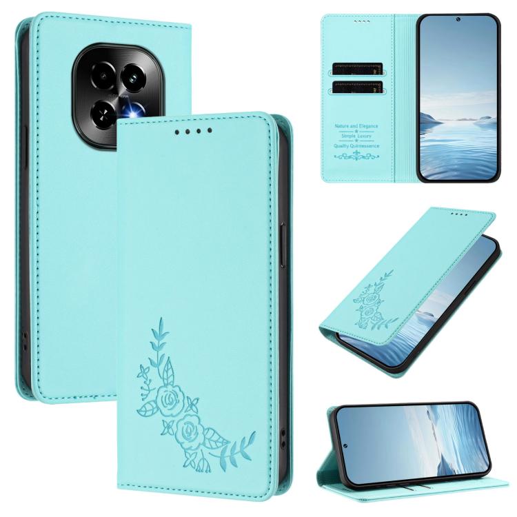 Peony Embossed Magnetic RFID Vegan Leather Phone Case, For Realme C75 5G / V70 / 14x Global, For Realme 14 Pro 5G India / Narzo 80 Pro, For Realme C75 4G / Narzo 80x / 14x India, For Realme 14 / 14T 5G / P3 5G, For Realme P3 Ultra 5G, For Realme P3 Pro...