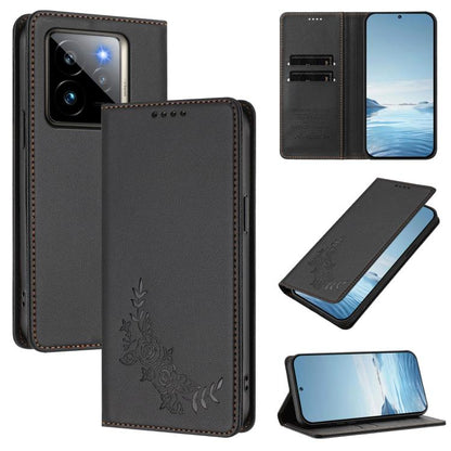 Peony Embossed Magnetic RFID Vegan Leather Phone Case, For Realme C75 5G / V70 / 14x Global, For Realme 14 Pro 5G India / Narzo 80 Pro, For Realme C75 4G / Narzo 80x / 14x India, For Realme 14 / 14T 5G / P3 5G, For Realme P3 Ultra 5G, For Realme P3 Pro...