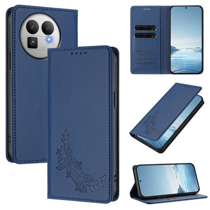 Peony Embossed Magnetic RFID Vegan Leather Phone Case, For Realme P4x 5G / OnePlus Nord CE6 Lite, For Realme 16T 5G, For Realme C100 / C85 5G / C83 5G / 15x India, For Realme P4 Power 5G, For Realme Note 80 4G, For Realme 16 5G, For Realme 16 Pro+ 5G  ...
