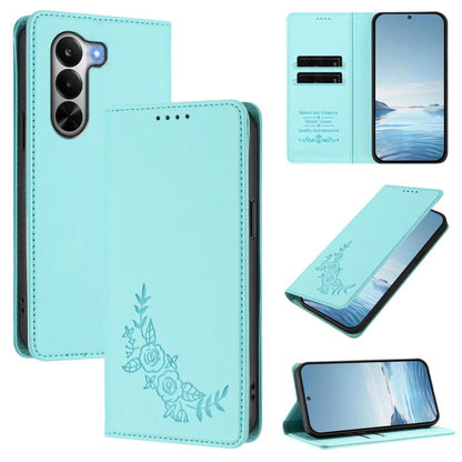 Peony Embossed Magnetic RFID Vegan Leather Phone Case, For Realme P4x 5G / OnePlus Nord CE6 Lite, For Realme 16T 5G, For Realme C100 / C85 5G / C83 5G / 15x India, For Realme P4 Power 5G, For Realme Note 80 4G, For Realme 16 5G, For Realme 16 Pro+ 5G  ...