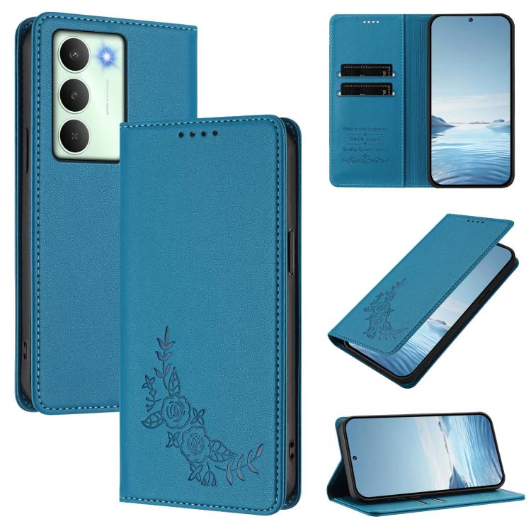 Peony Embossed Magnetic RFID Vegan Leather Phone Case, For Realme C75 5G / V70 / 14x Global, For Realme 14 Pro 5G India / Narzo 80 Pro, For Realme C75 4G / Narzo 80x / 14x India, For Realme 14 / 14T 5G / P3 5G, For Realme P3 Ultra 5G, For Realme P3 Pro...