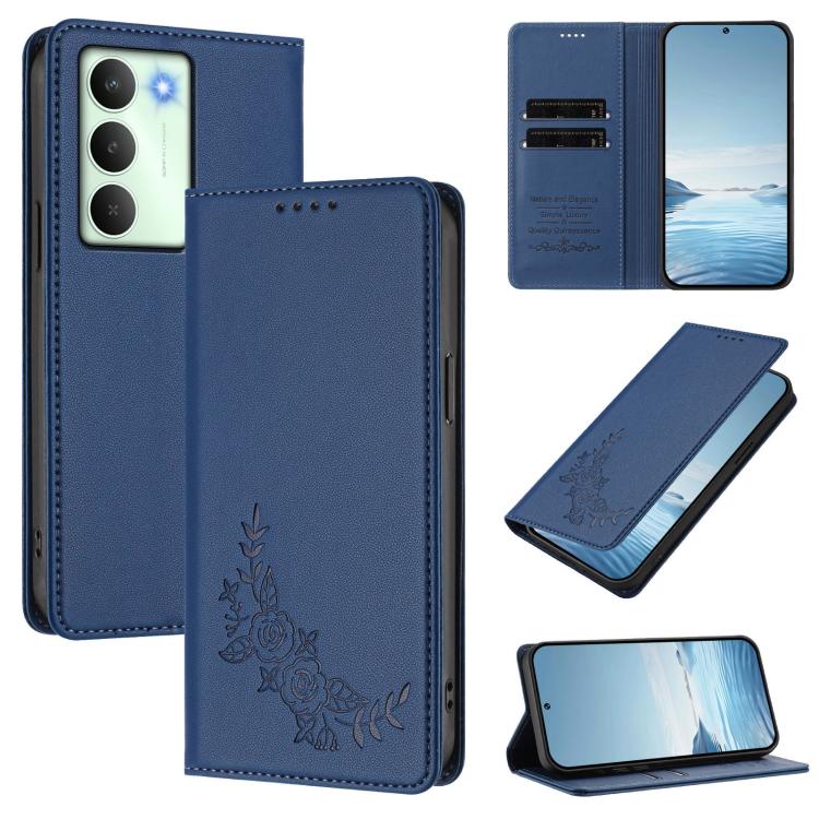 Peony Embossed Magnetic RFID Vegan Leather Phone Case, For Realme C75 5G / V70 / 14x Global, For Realme 14 Pro 5G India / Narzo 80 Pro, For Realme C75 4G / Narzo 80x / 14x India, For Realme 14 / 14T 5G / P3 5G, For Realme P3 Ultra 5G, For Realme P3 Pro...