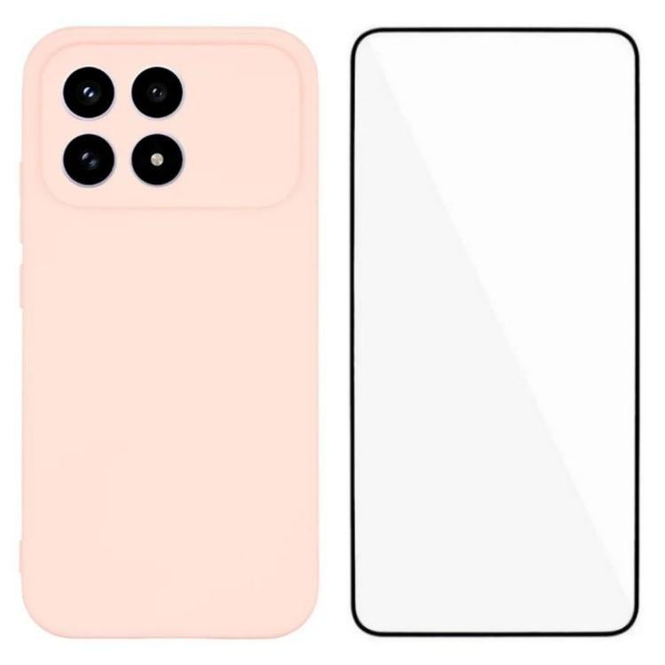 WANLONFENG Square Edge Soft TPU Phone Case with Screen Protector, For Redmi A7 Pro 171mm / Poco C85x 5G, For Redmi Turbo 5 Max / Poco X8 Pro Max 5G, For Redmi Turbo 5 5G / Poco X8 Pro 5G, For Redmi Note 15 Pro+ 5G Global 163.3mm                        ...