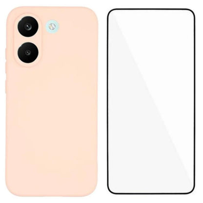 WANLONFENG Square Edge Soft TPU Phone Case with Screen Protector, For Redmi A7 Pro 171mm / Poco C85x 5G, For Redmi Turbo 5 Max / Poco X8 Pro Max 5G, For Redmi Turbo 5 5G / Poco X8 Pro 5G, For Redmi Note 15 Pro+ 5G Global 163.3mm                        ...