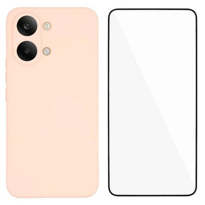 WANLONFENG Square Edge Soft TPU Phone Case with Screen Protector, For Redmi A7 Pro 171mm / Poco C85x 5G, For Redmi Turbo 5 Max / Poco X8 Pro Max 5G, For Redmi Turbo 5 5G / Poco X8 Pro 5G, For Redmi Note 15 Pro+ 5G Global 163.3mm                        ...