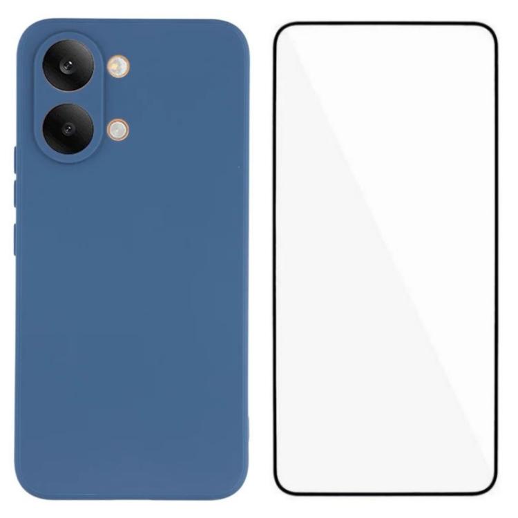WANLONFENG Square Edge Soft TPU Phone Case with Screen Protector, For Redmi A7 Pro 171mm / Poco C85x 5G, For Redmi Turbo 5 Max / Poco X8 Pro Max 5G, For Redmi Turbo 5 5G / Poco X8 Pro 5G, For Redmi Note 15 Pro+ 5G Global 163.3mm                        ...
