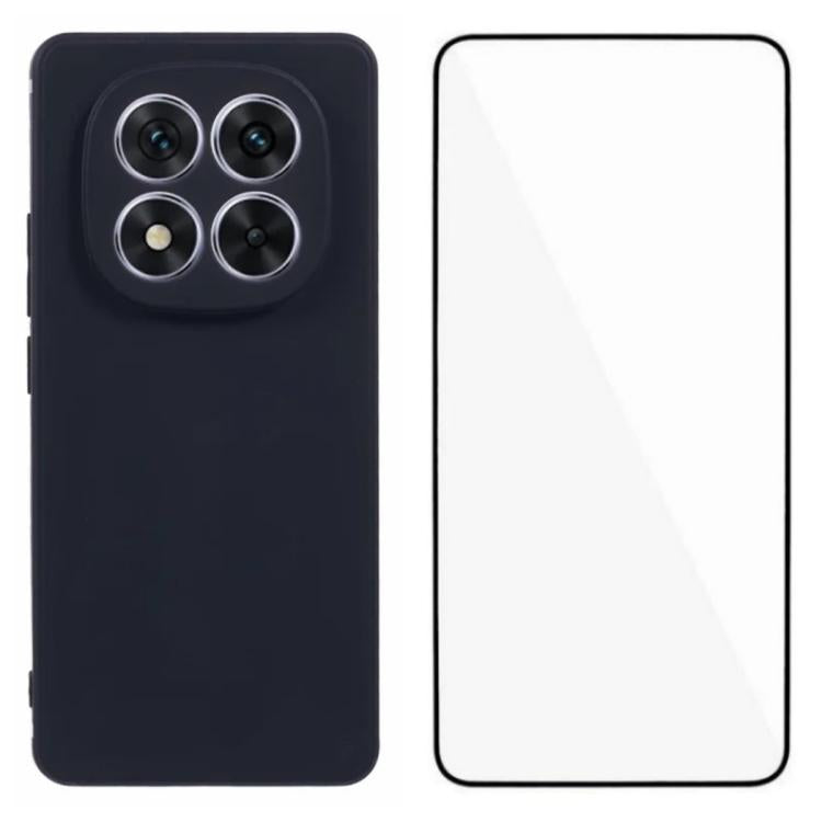 WANLONFENG Square Edge Soft TPU Phone Case with Screen Protector, For Redmi A7 Pro 171mm / Poco C85x 5G, For Redmi Turbo 5 Max / Poco X8 Pro Max 5G, For Redmi Turbo 5 5G / Poco X8 Pro 5G, For Redmi Note 15 Pro+ 5G Global 163.3mm                        ...