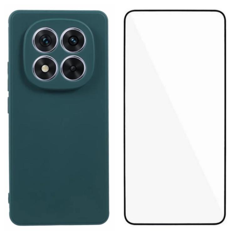 WANLONFENG Square Edge Soft TPU Phone Case with Screen Protector, For Redmi A7 Pro 171mm / Poco C85x 5G, For Redmi Turbo 5 Max / Poco X8 Pro Max 5G, For Redmi Turbo 5 5G / Poco X8 Pro 5G, For Redmi Note 15 Pro+ 5G Global 163.3mm                        ...