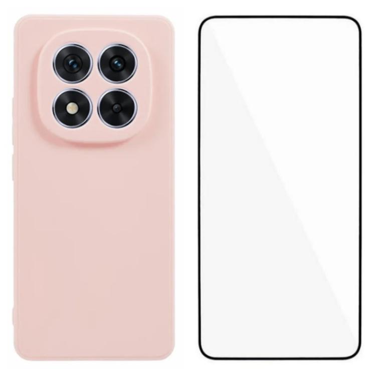 WANLONFENG Square Edge Soft TPU Phone Case with Screen Protector, For Redmi A7 Pro 171mm / Poco C85x 5G, For Redmi Turbo 5 Max / Poco X8 Pro Max 5G, For Redmi Turbo 5 5G / Poco X8 Pro 5G, For Redmi Note 15 Pro+ 5G Global 163.3mm                        ...