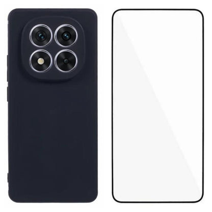 WANLONFENG Square Edge Soft TPU Phone Case with Screen Protector, For Redmi A7 Pro 171mm / Poco C85x 5G, For Redmi Turbo 5 Max / Poco X8 Pro Max 5G, For Redmi Turbo 5 5G / Poco X8 Pro 5G, For Redmi Note 15 Pro+ 5G Global 163.3mm                        ...