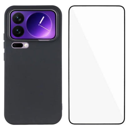 WANLONFENG Square Edge Soft TPU Phone Case with Screen Protector, For Redmi A7 Pro 171mm / Poco C85x 5G, For Redmi Turbo 5 Max / Poco X8 Pro Max 5G, For Redmi Turbo 5 5G / Poco X8 Pro 5G, For Redmi Note 15 Pro+ 5G Global 163.3mm                        ...