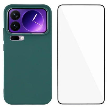 WANLONFENG Square Edge Soft TPU Phone Case with Screen Protector, For Redmi A7 Pro 171mm / Poco C85x 5G, For Redmi Turbo 5 Max / Poco X8 Pro Max 5G, For Redmi Turbo 5 5G / Poco X8 Pro 5G, For Redmi Note 15 Pro+ 5G Global 163.3mm                        ...