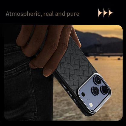 Rubik Cube Series Embossed Grid Pattern Magnetic Phone Case, For iPhone 12 Pro Max, For iPhone 12 Pro