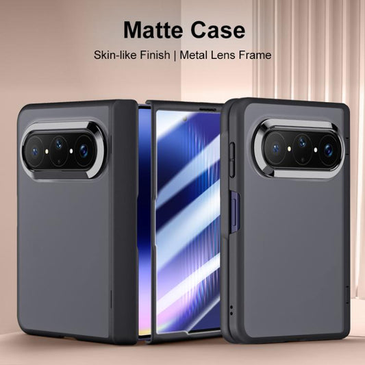 Pivacy Film Integrated Matte Skin Feel Shockproof Phone Case, For Huawei Pura X Max