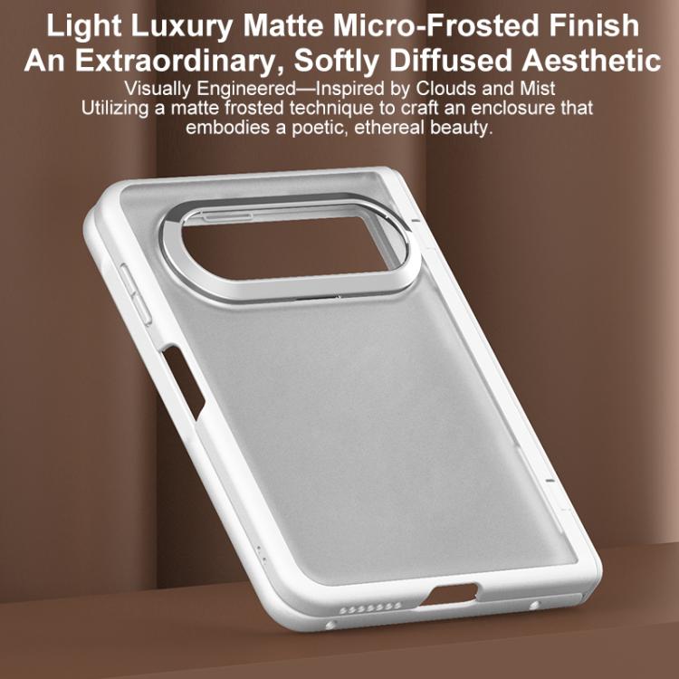 Pivacy Film Integrated Matte Skin Feel Shockproof Phone Case, For Huawei Pura X Max