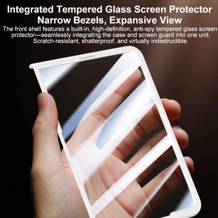 Pivacy Film Integrated Matte Skin Feel Shockproof Phone Case, For Huawei Pura X Max