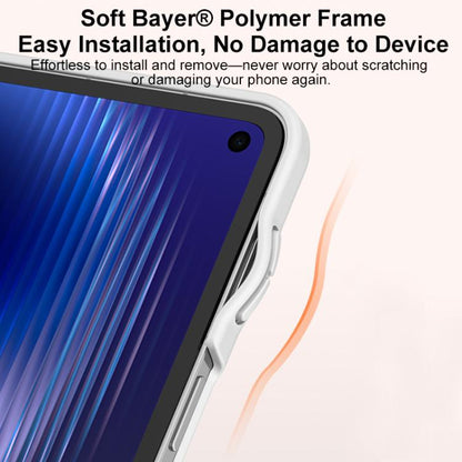 Pivacy Film Integrated Matte Skin Feel Shockproof Phone Case, For Huawei Pura X Max