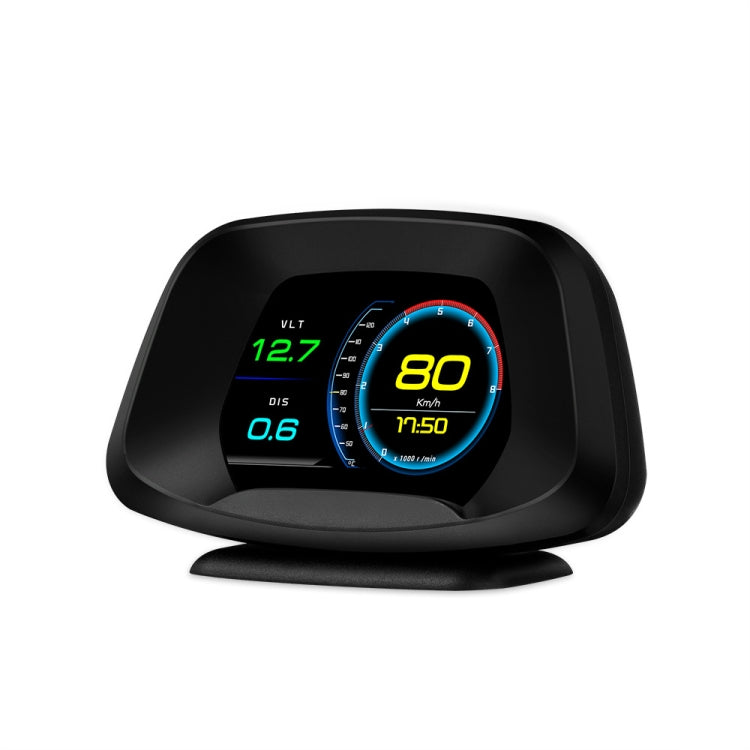 P19 Car HUD Head-up Display GPS Speed Meter Car OBD2 Fault Elimination Code, P19